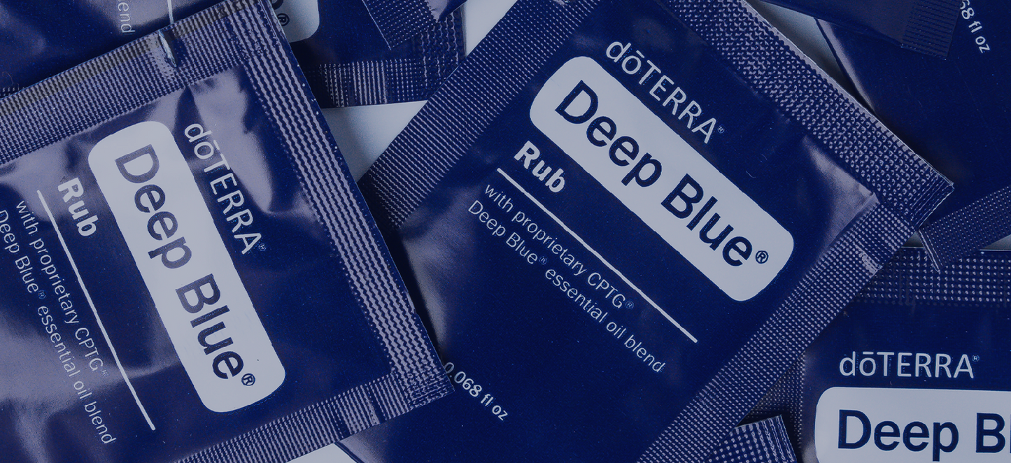 Doterra deep blue rub enyhito krem minta