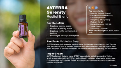 doterra serenity illóolaj keverék 15ml